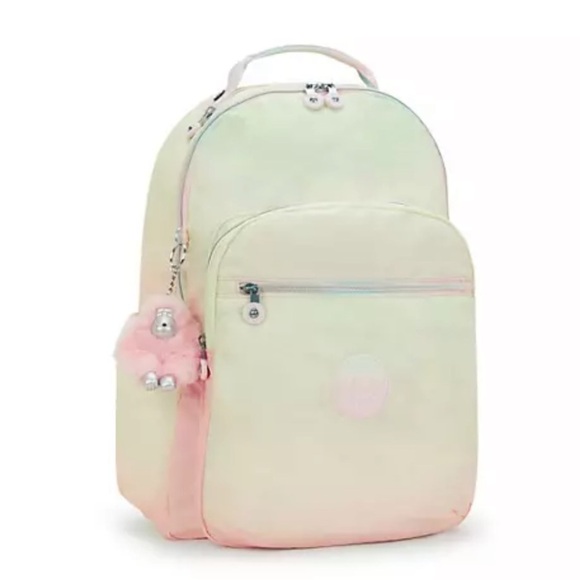 Kipling Seoul Large Laptop Backpack, bag Gradient Combo - Picture 12 of 16